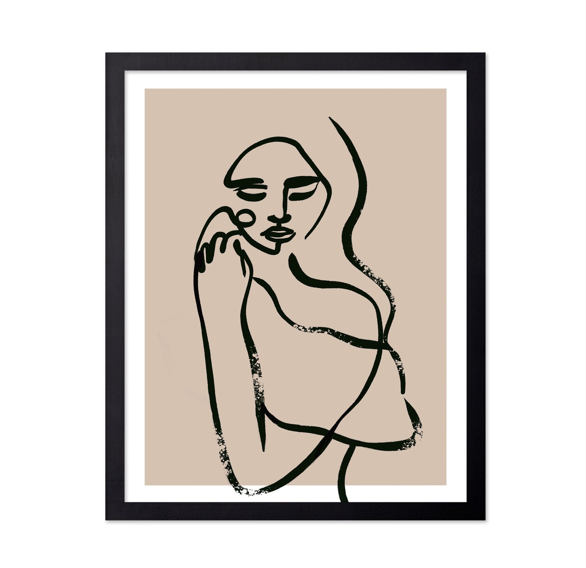 Quiet Line Woman