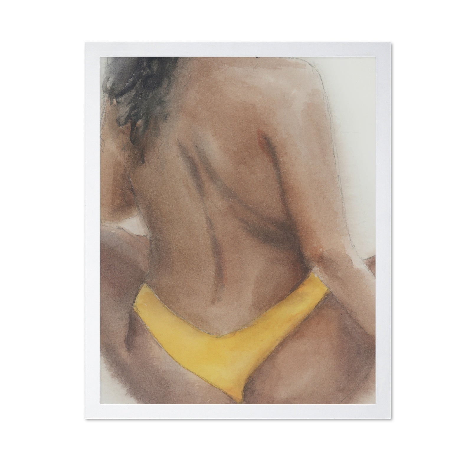 Golden Back Figure