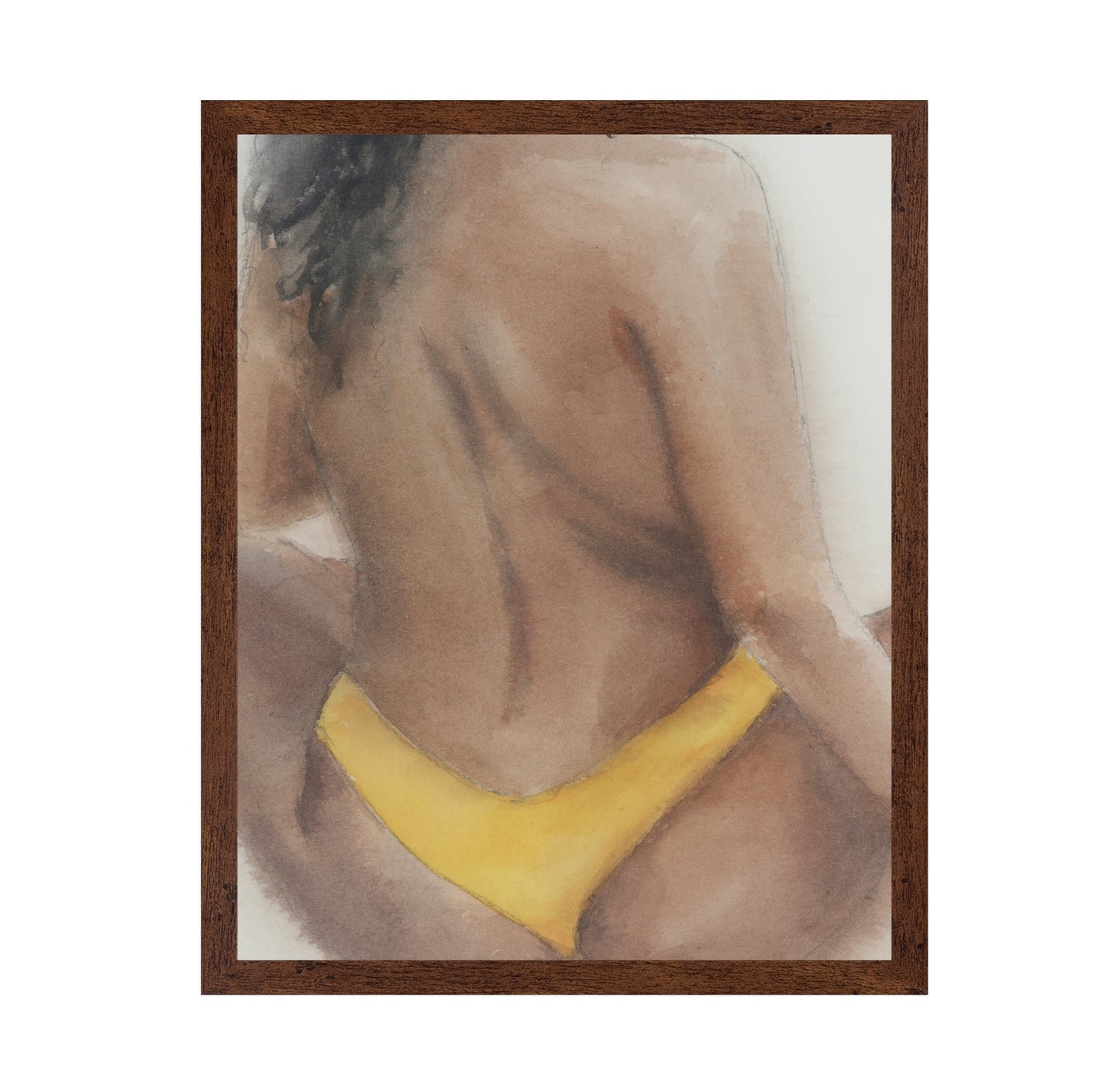 Golden Back Figure