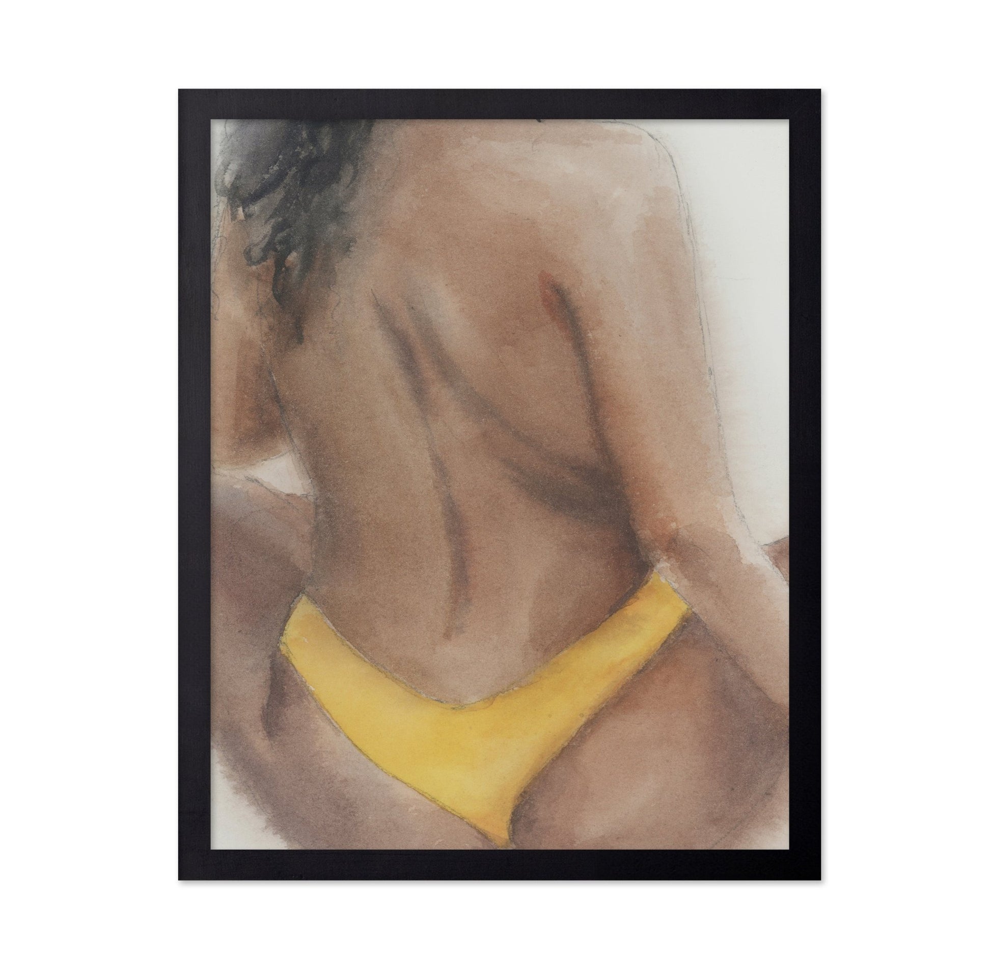 Golden Back Figure