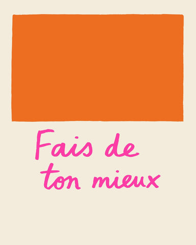 Bold French Quote