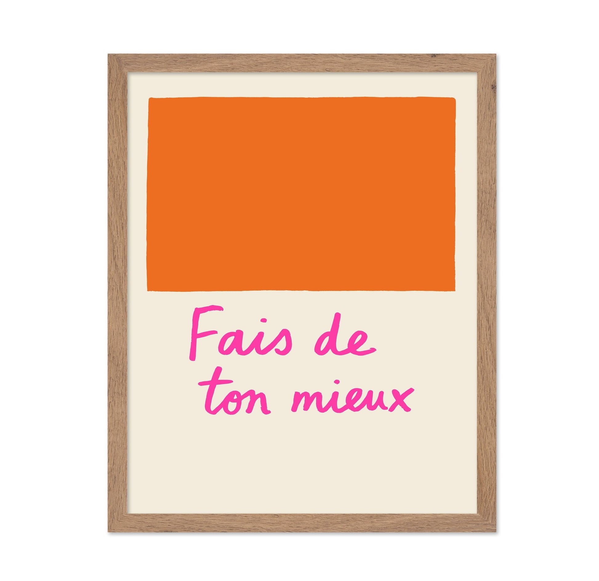 Bold French Quote