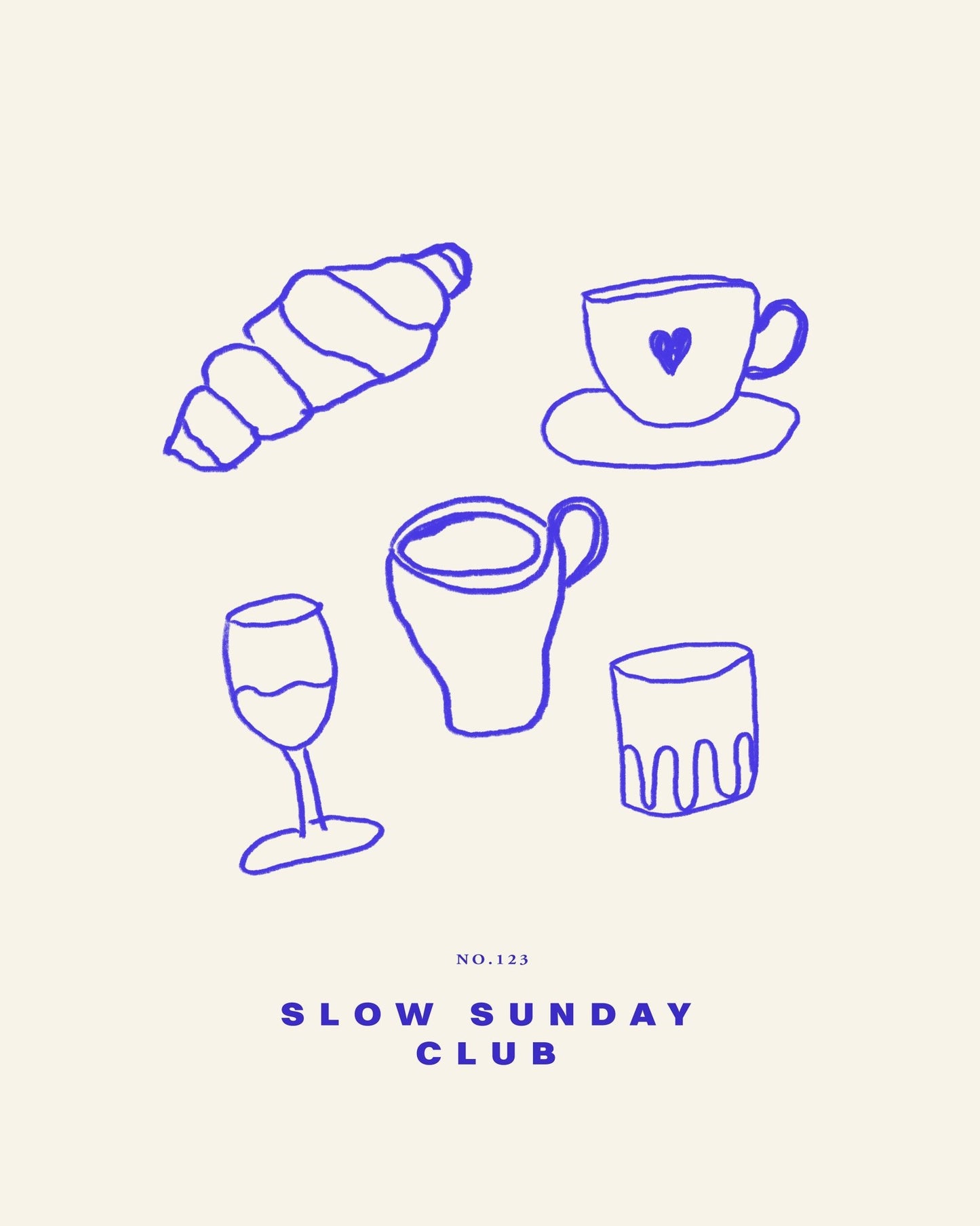 Sunday Coffee Sketch
