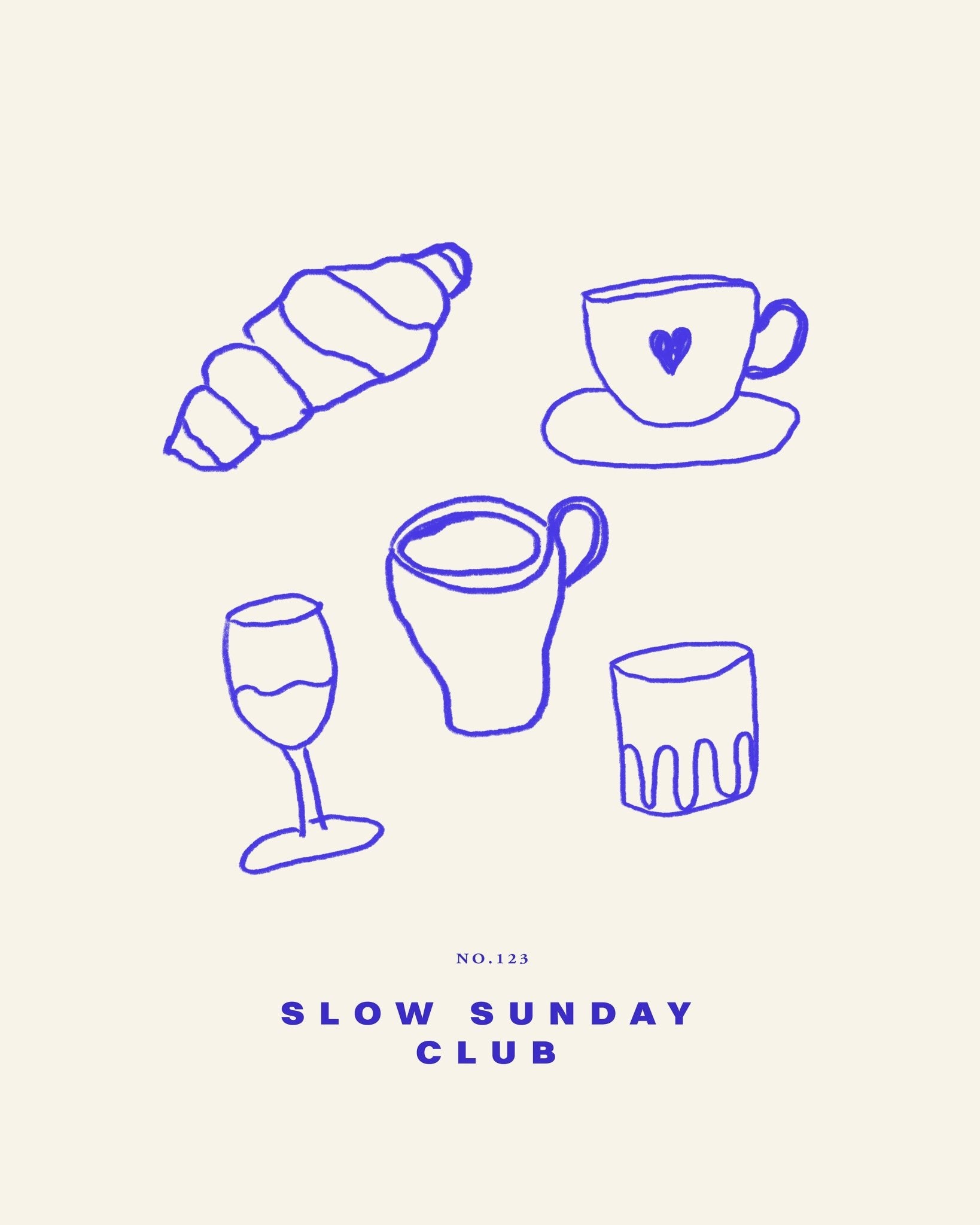 Sunday Coffee Sketch