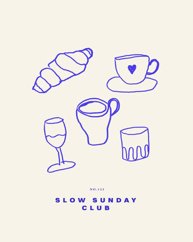 Sunday Coffee Sketch