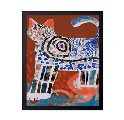 Patterned Cat Collage