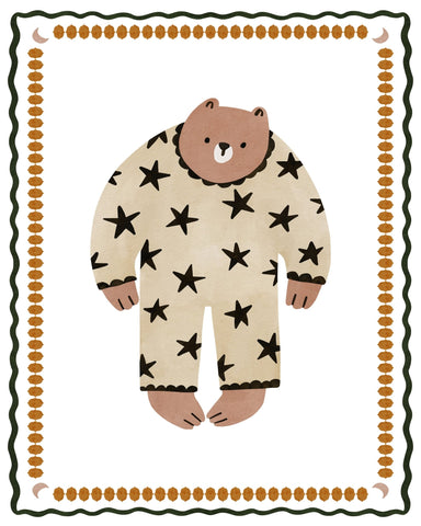 Star Pajama Bear