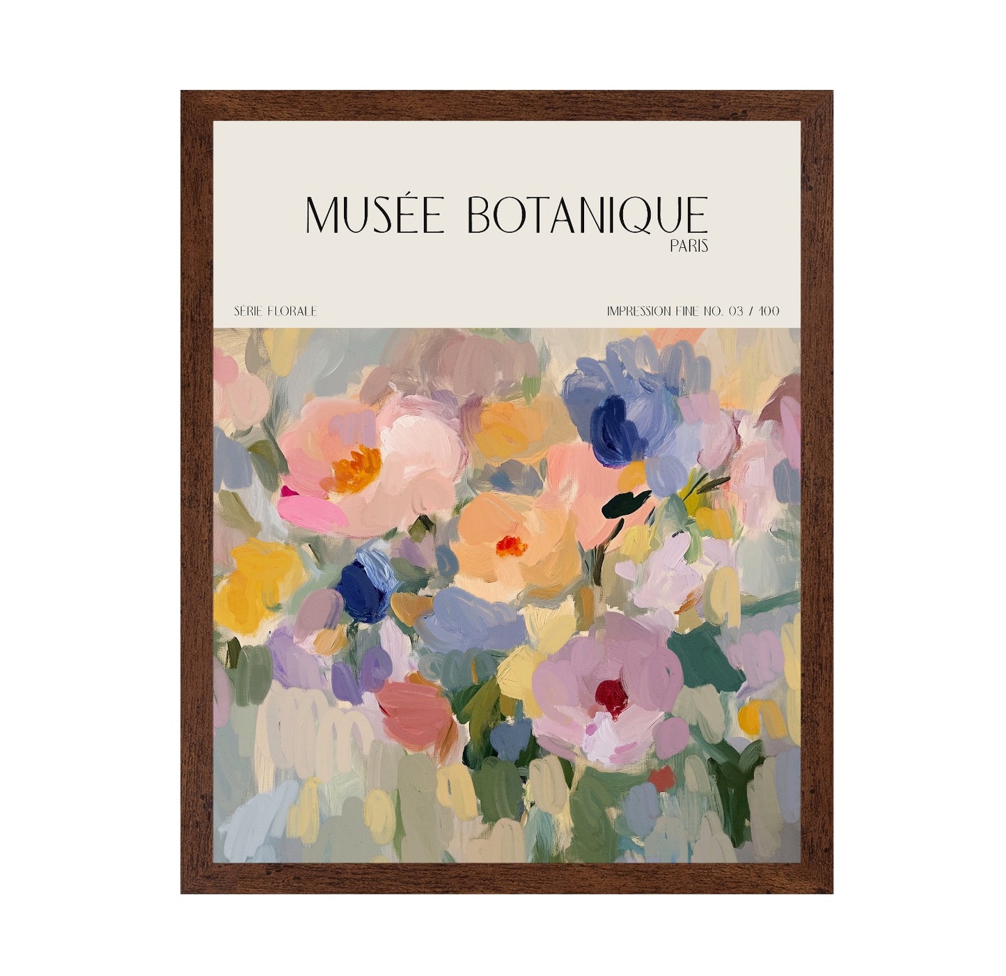 Pastel Floral Garden No1