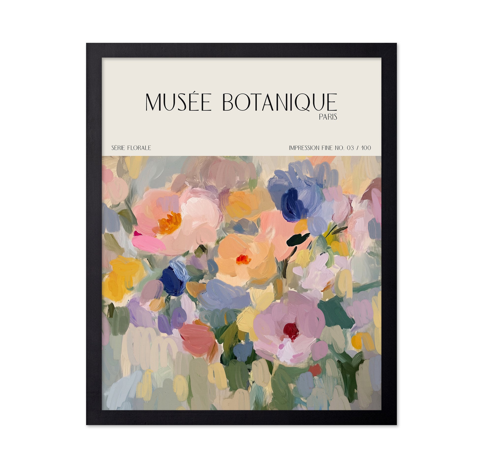 Pastel Floral Garden No1
