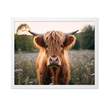 Highland Cow Portrait No4