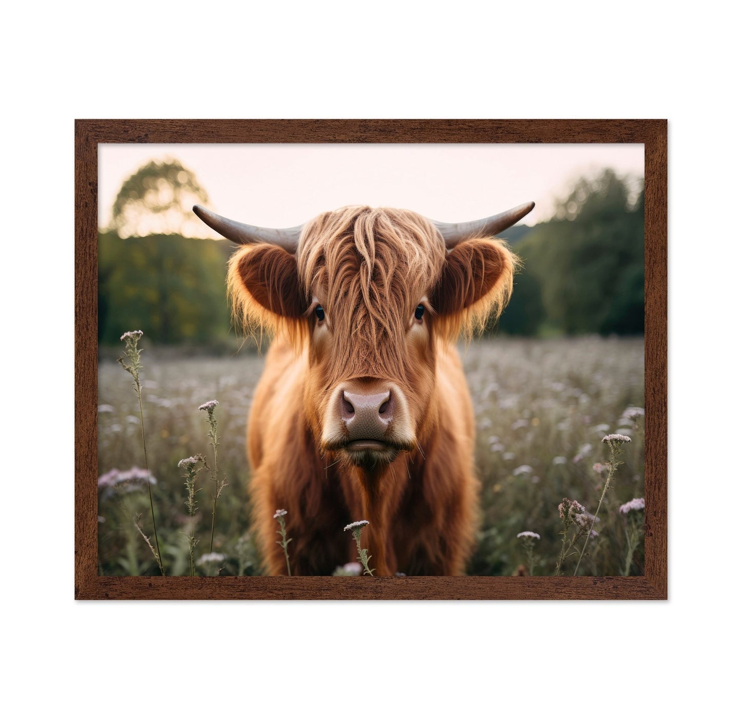 Highland Cow Portrait No4