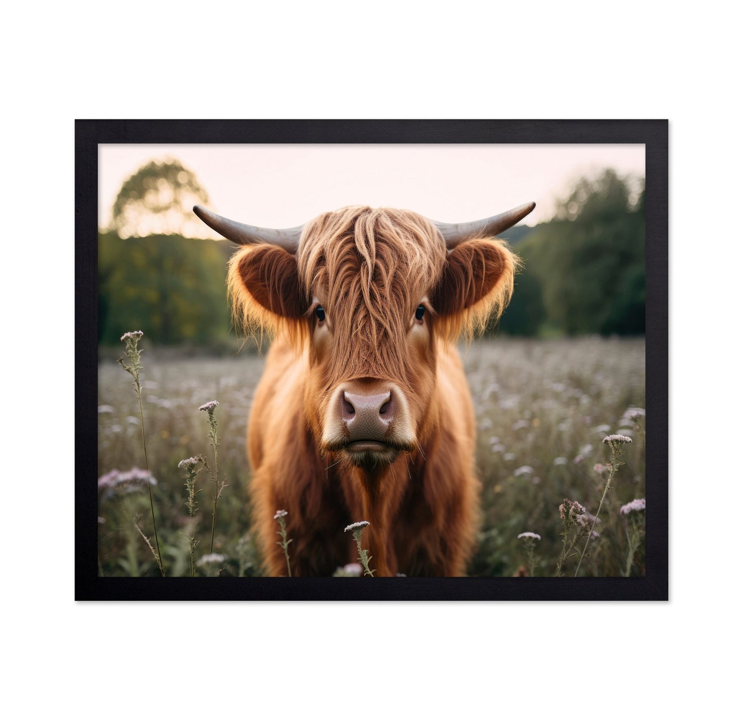 Highland Cow Portrait No4