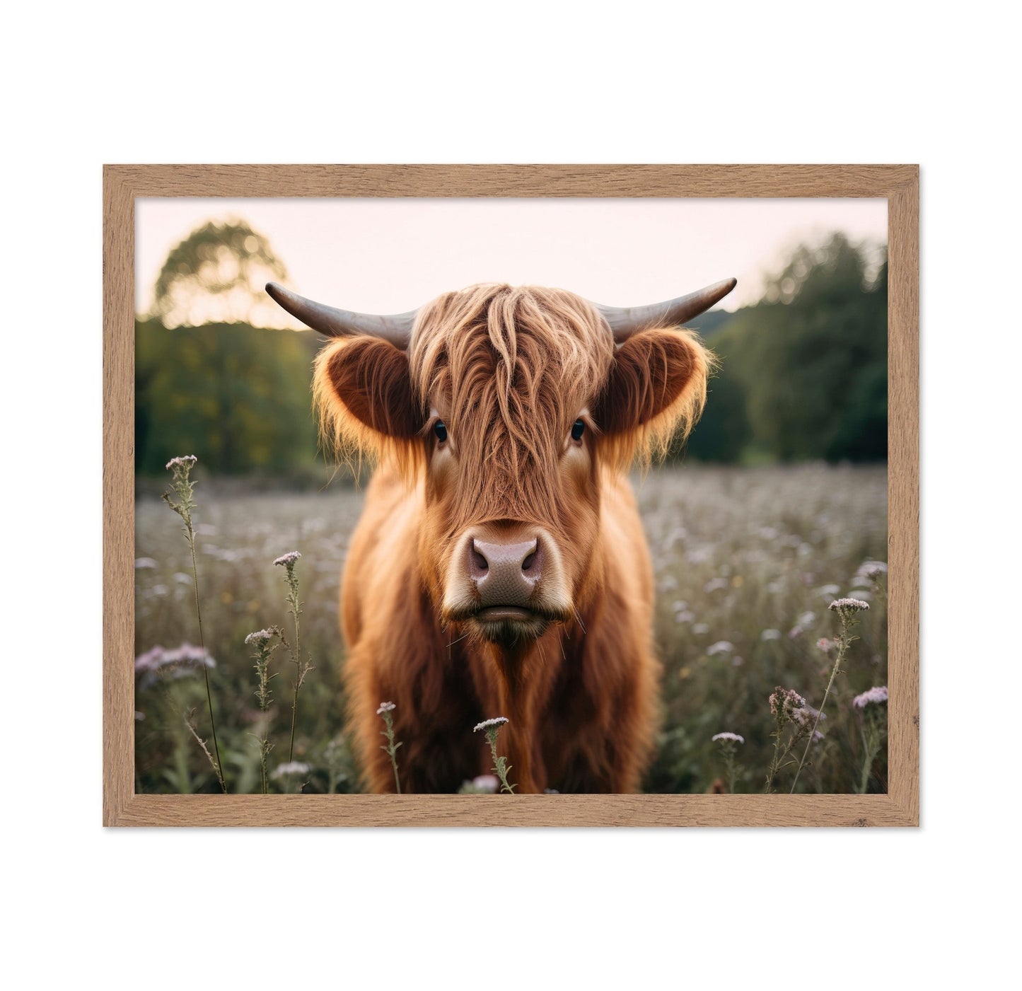 Highland Cow Portrait No4