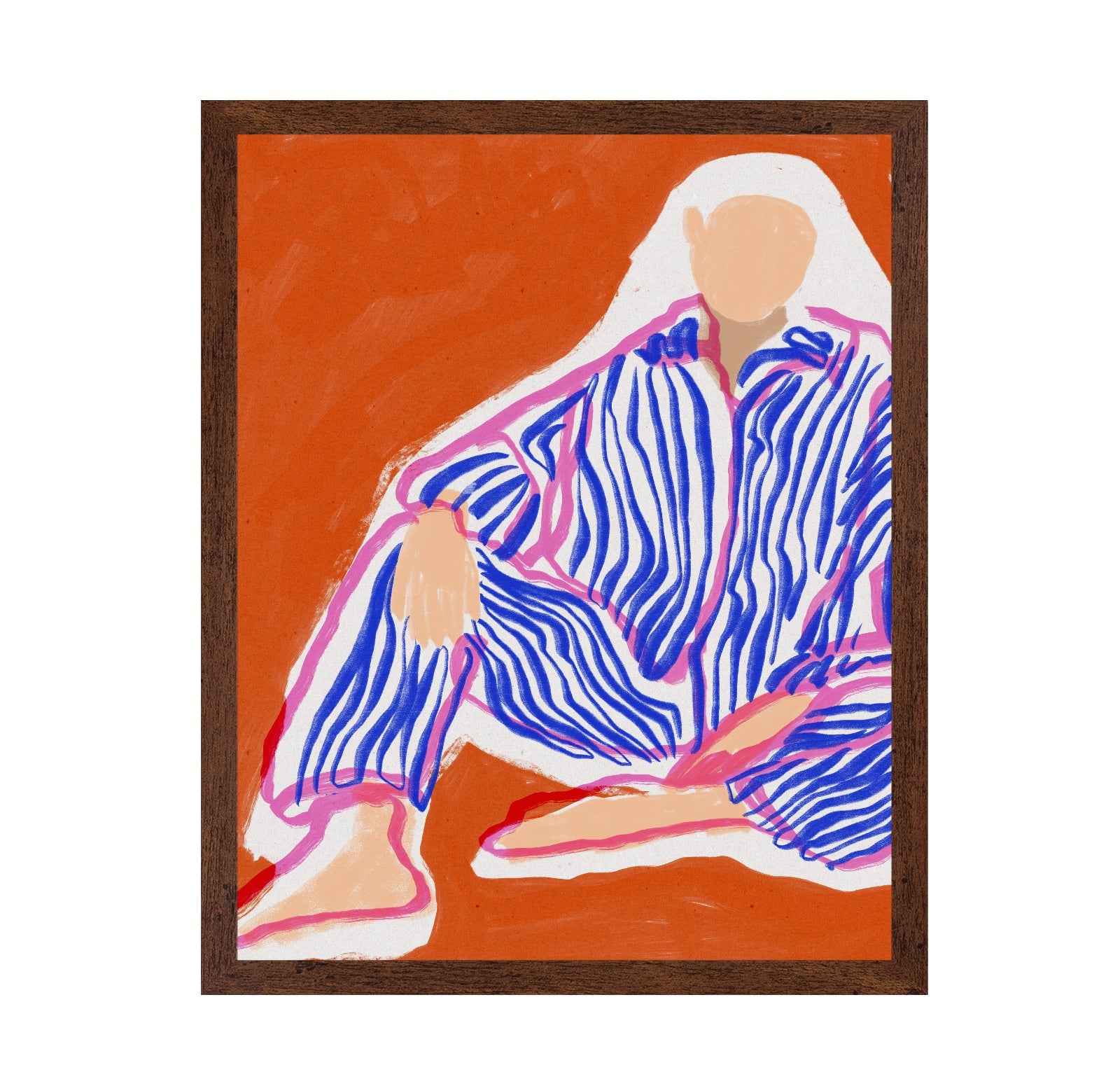 Striped Fashion Figure No1