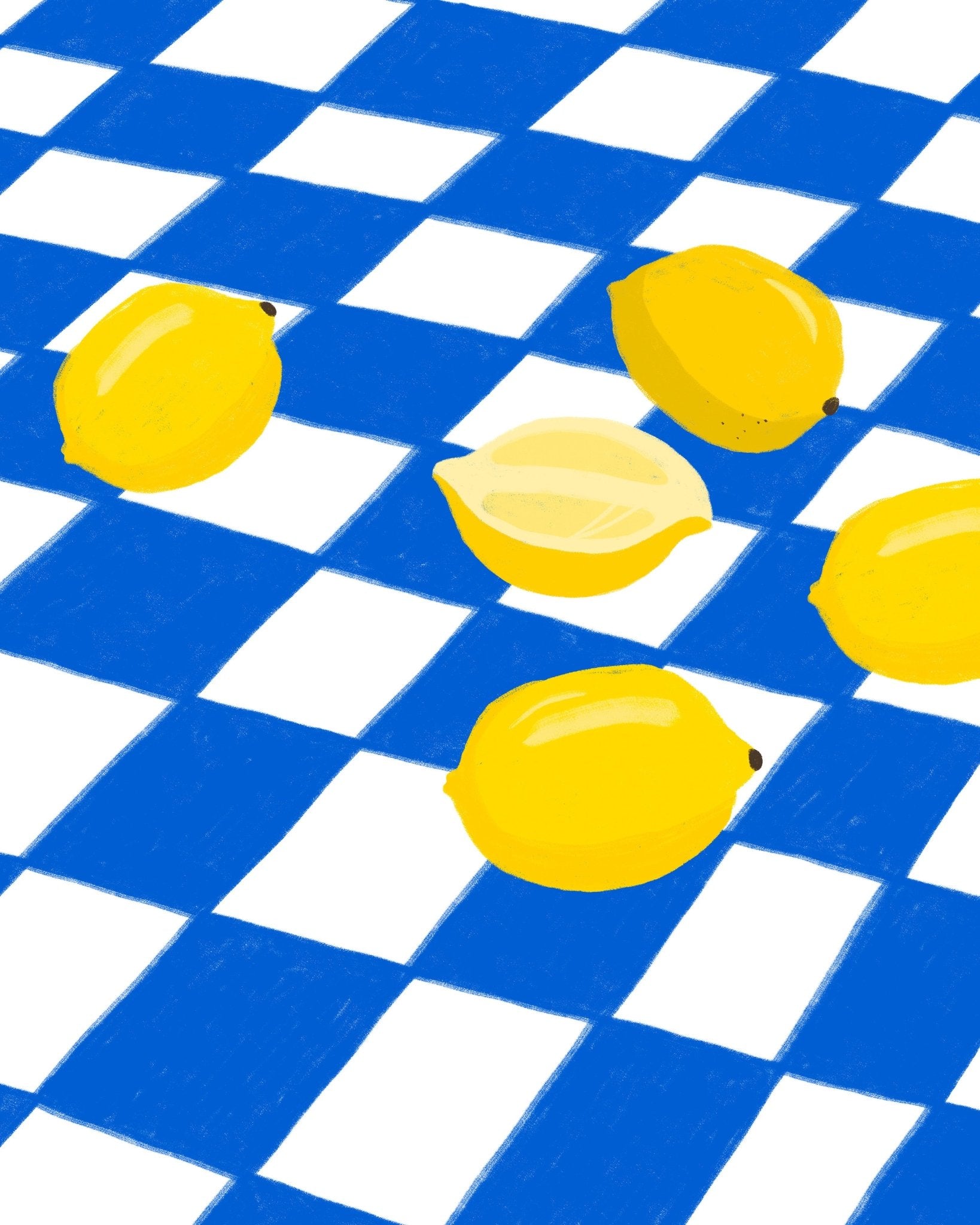 Lemon Picnic Pattern No1