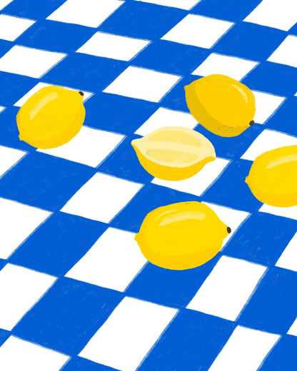 Lemon Picnic Pattern No1