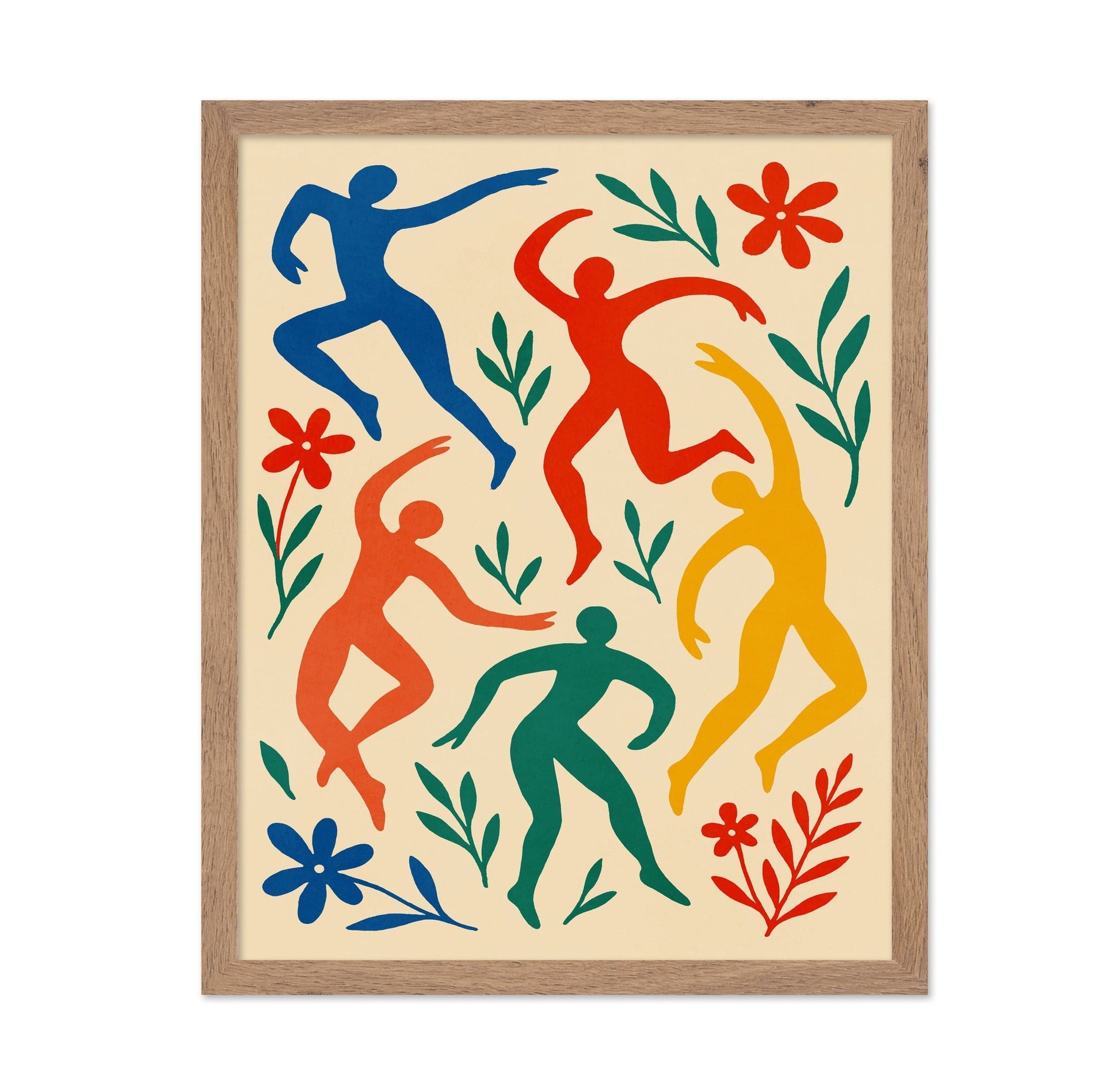 Colorful Dancing Figures