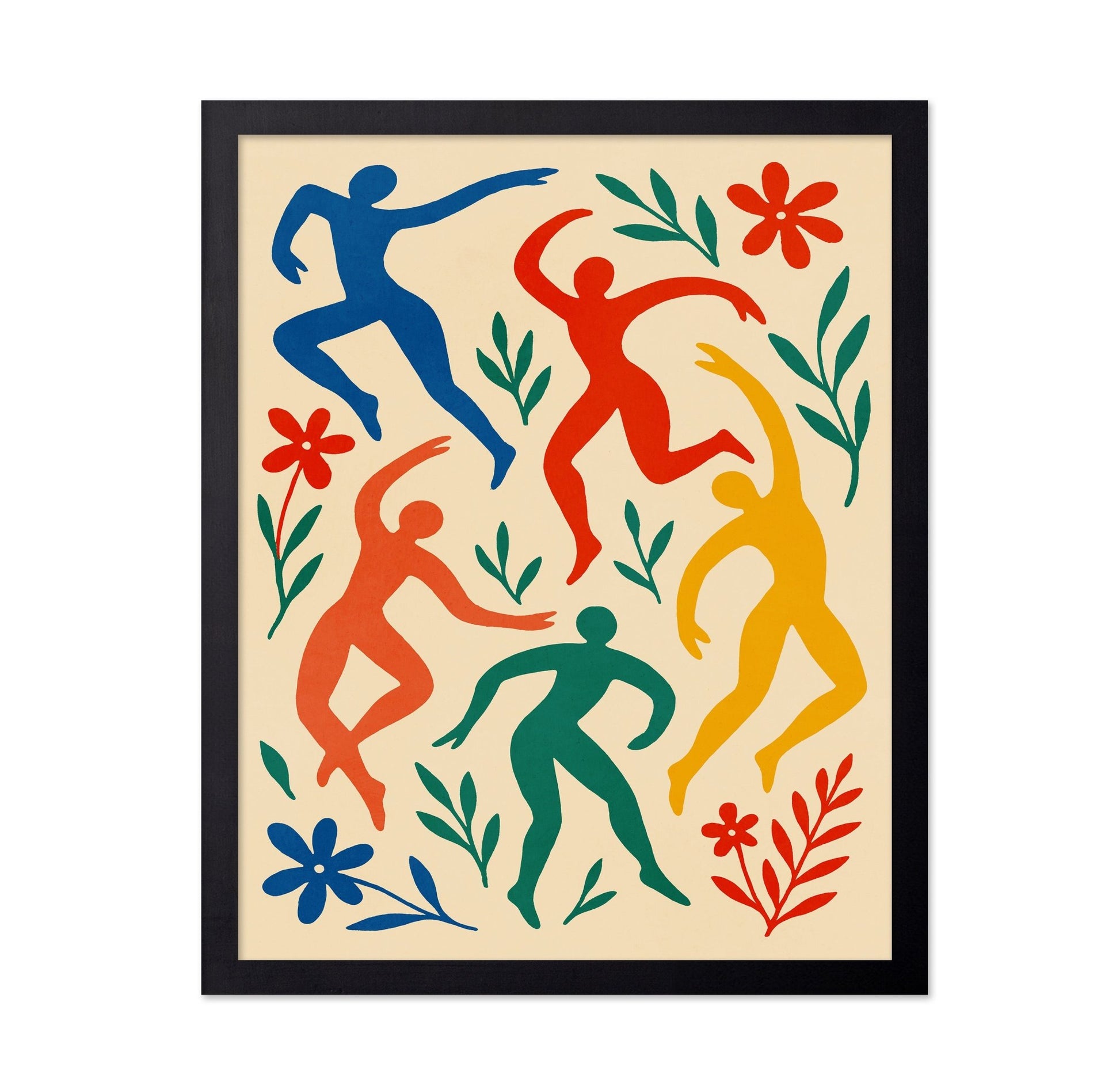 Colorful Dancing Figures