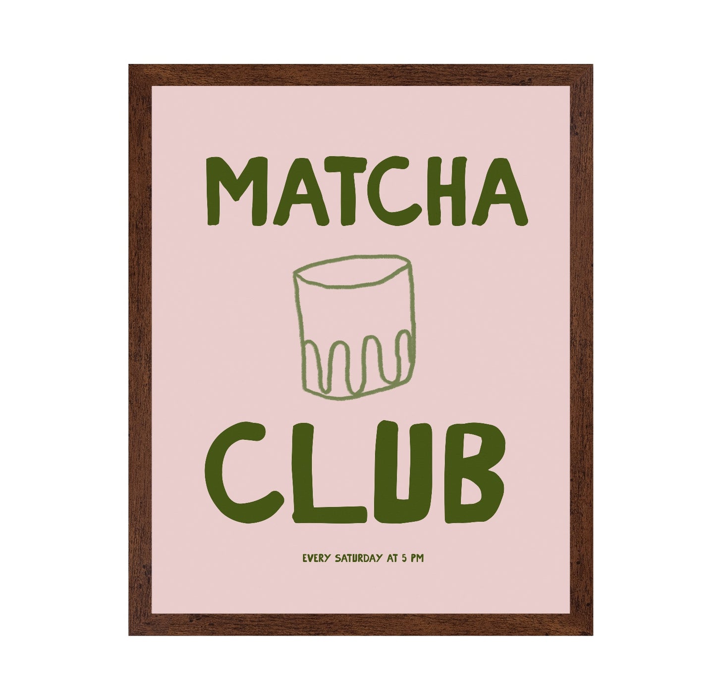 Matcha Club Poster