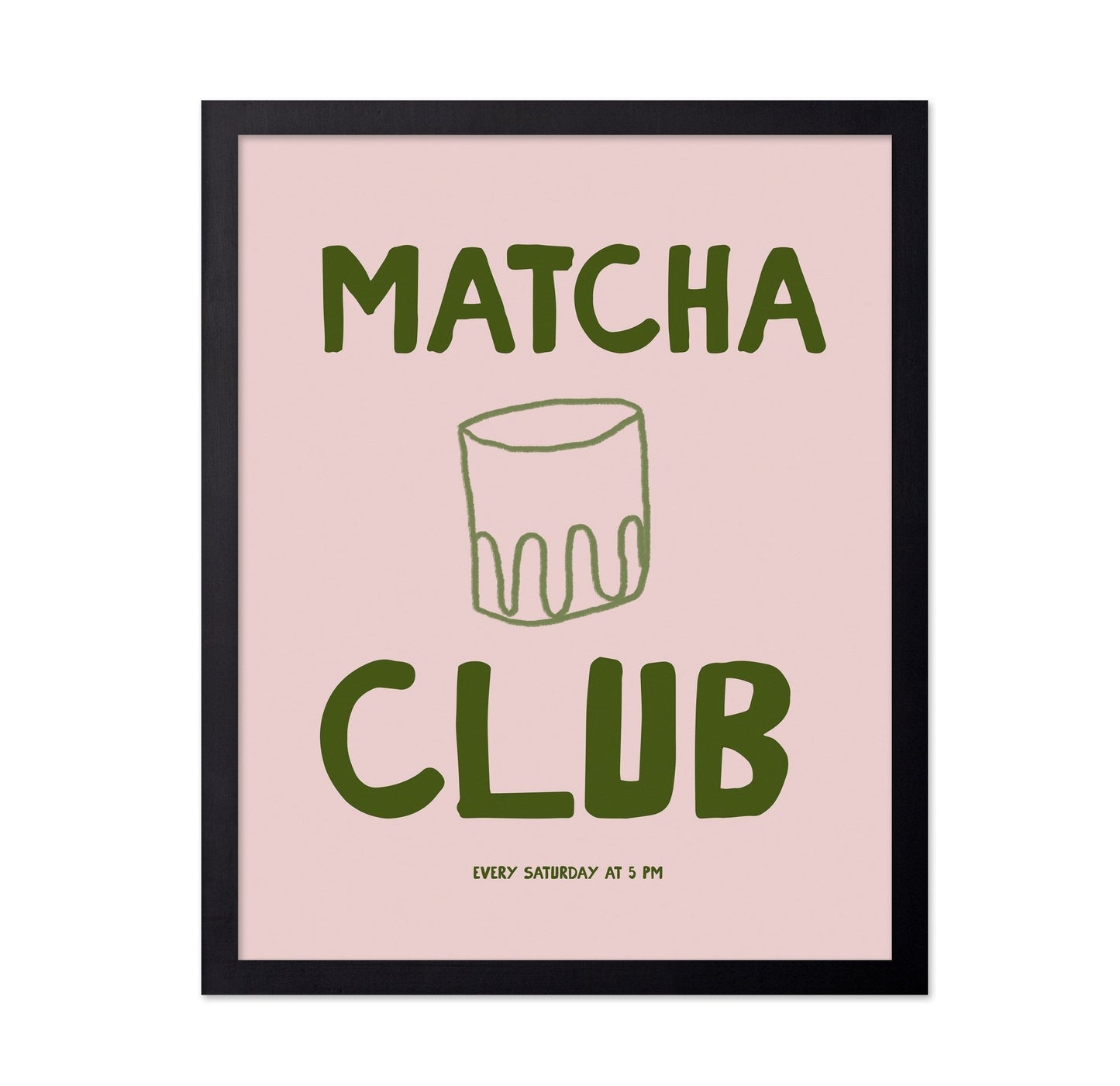 Matcha Club Poster