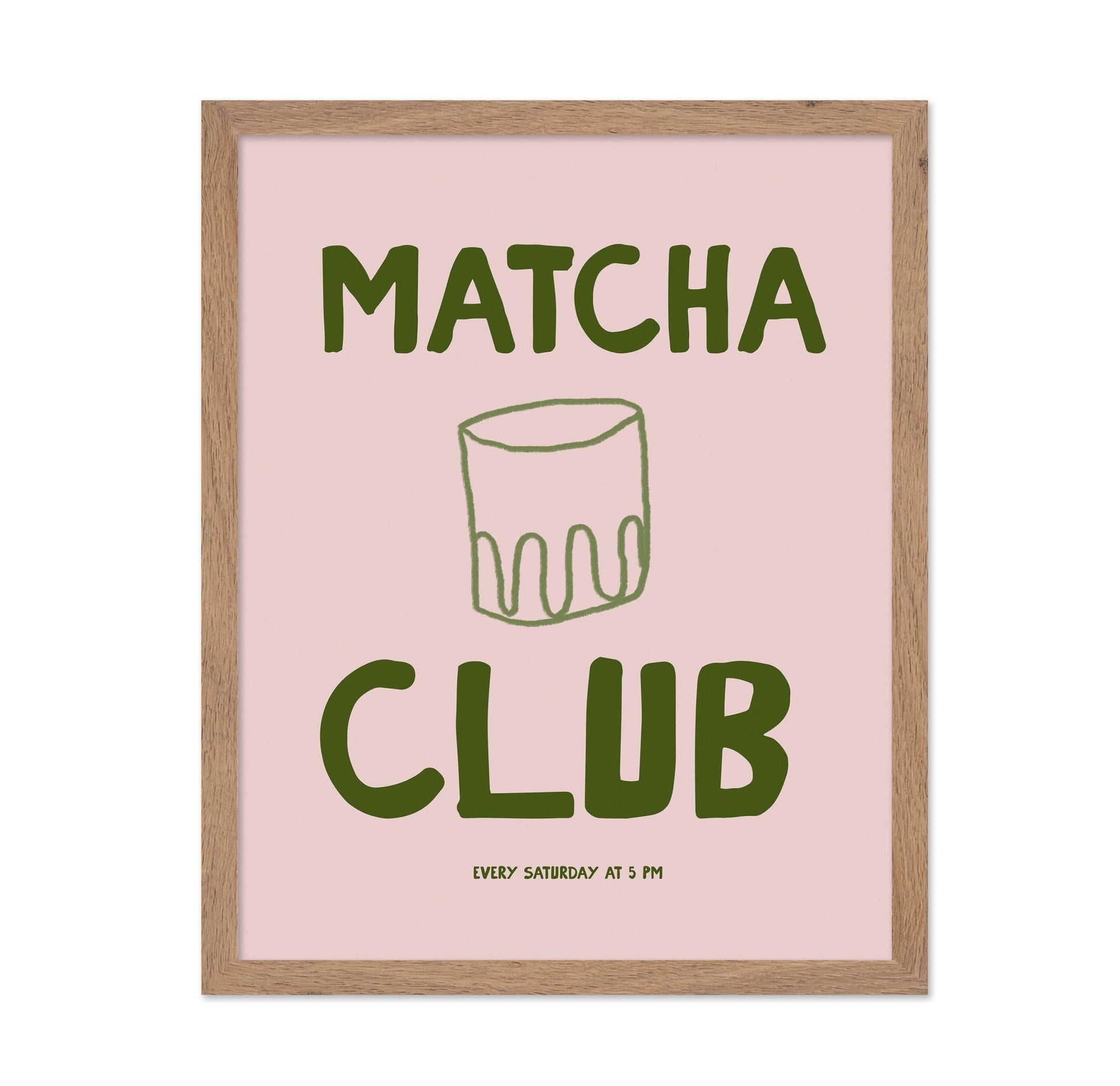 Matcha Club Poster