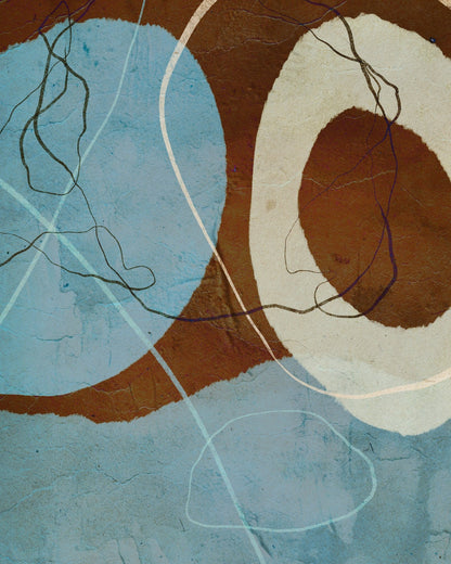 Earth Tone Abstract Shapes