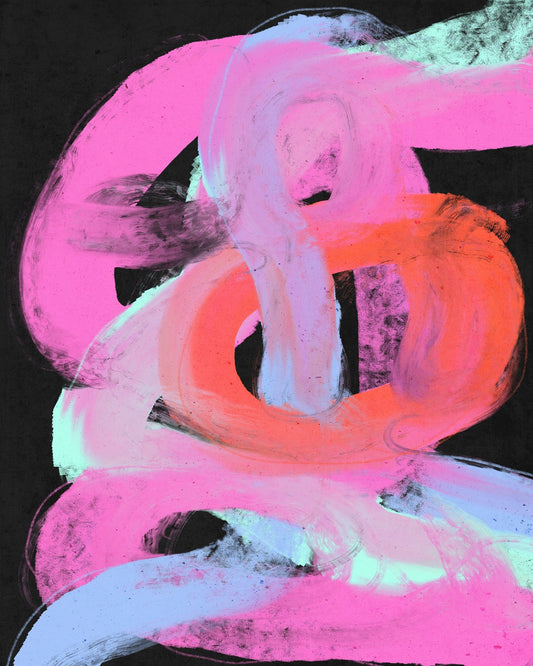 Neon Abstract Flow