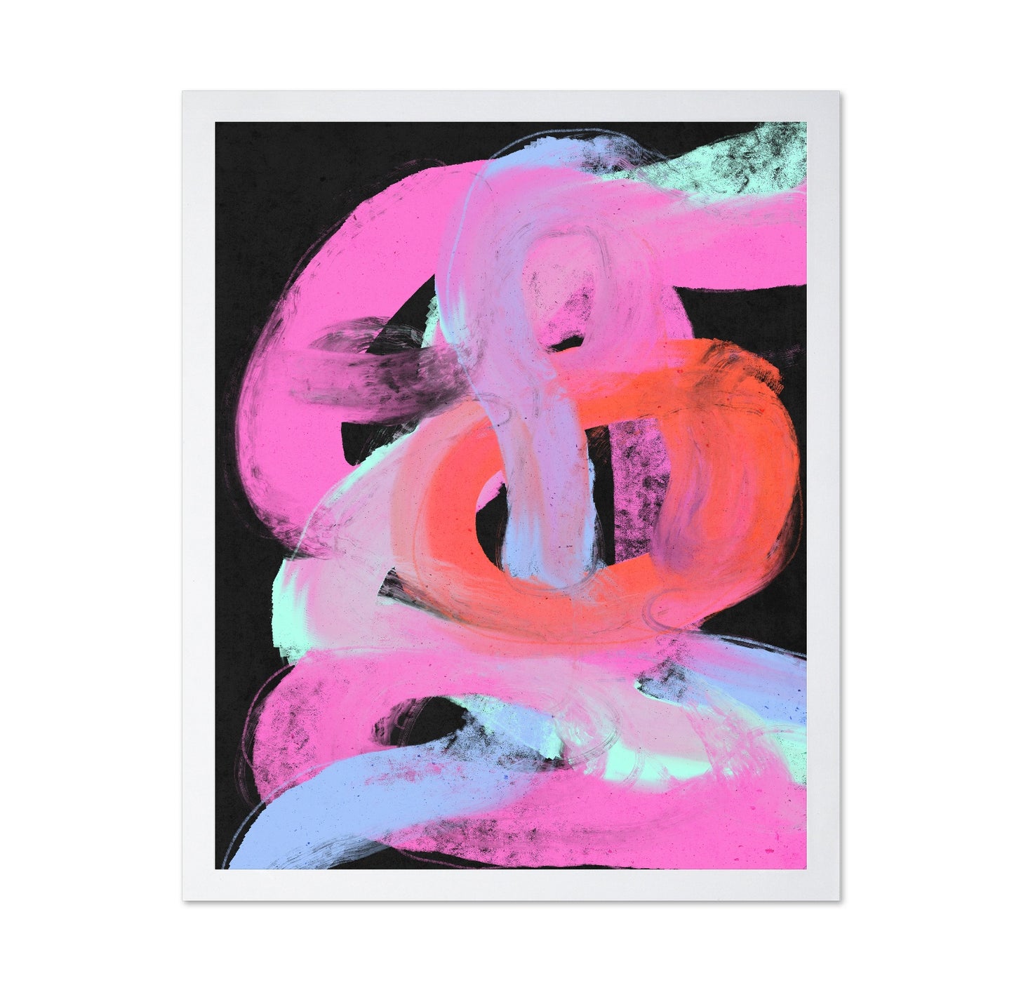 Neon Abstract Flow