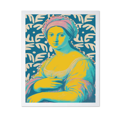 Neon Renaissance Woman