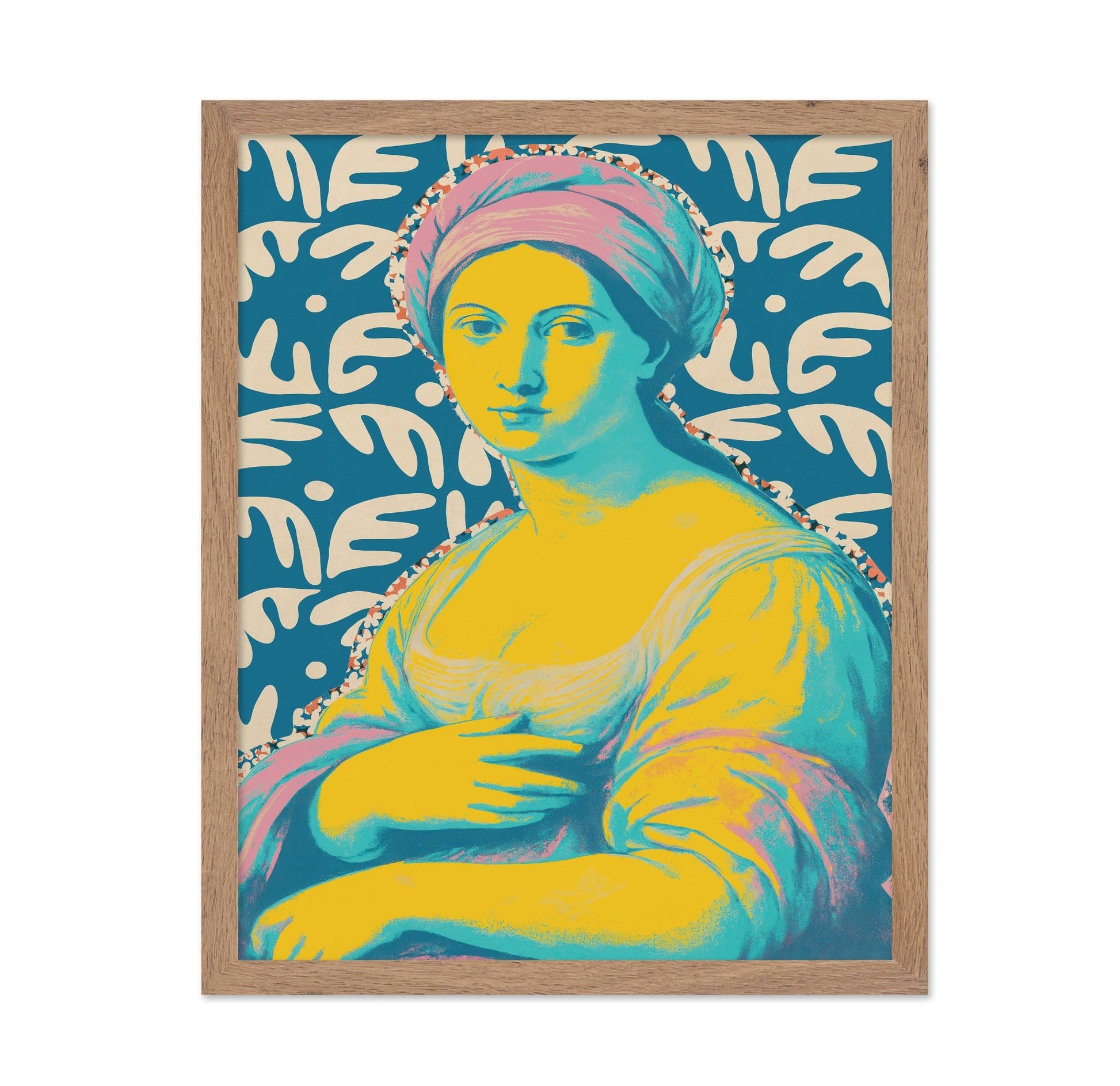 Neon Renaissance Woman