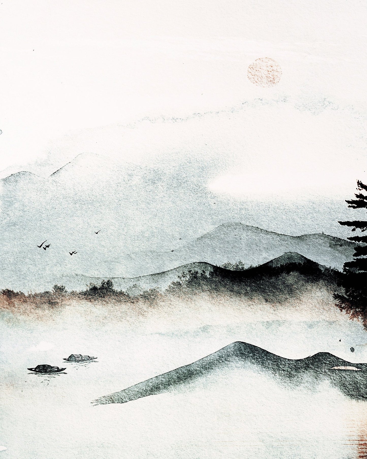 Misty Mountain Calm