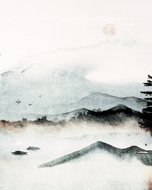 Misty Mountain Calm