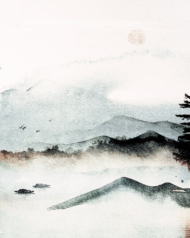 Misty Mountain Calm
