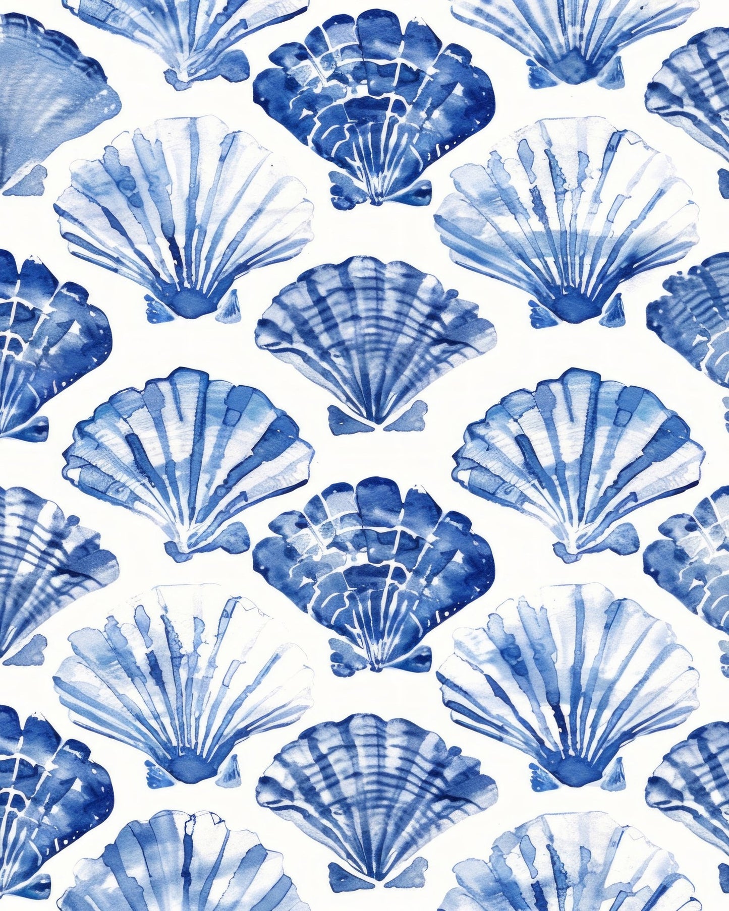 Blue Shell Pattern