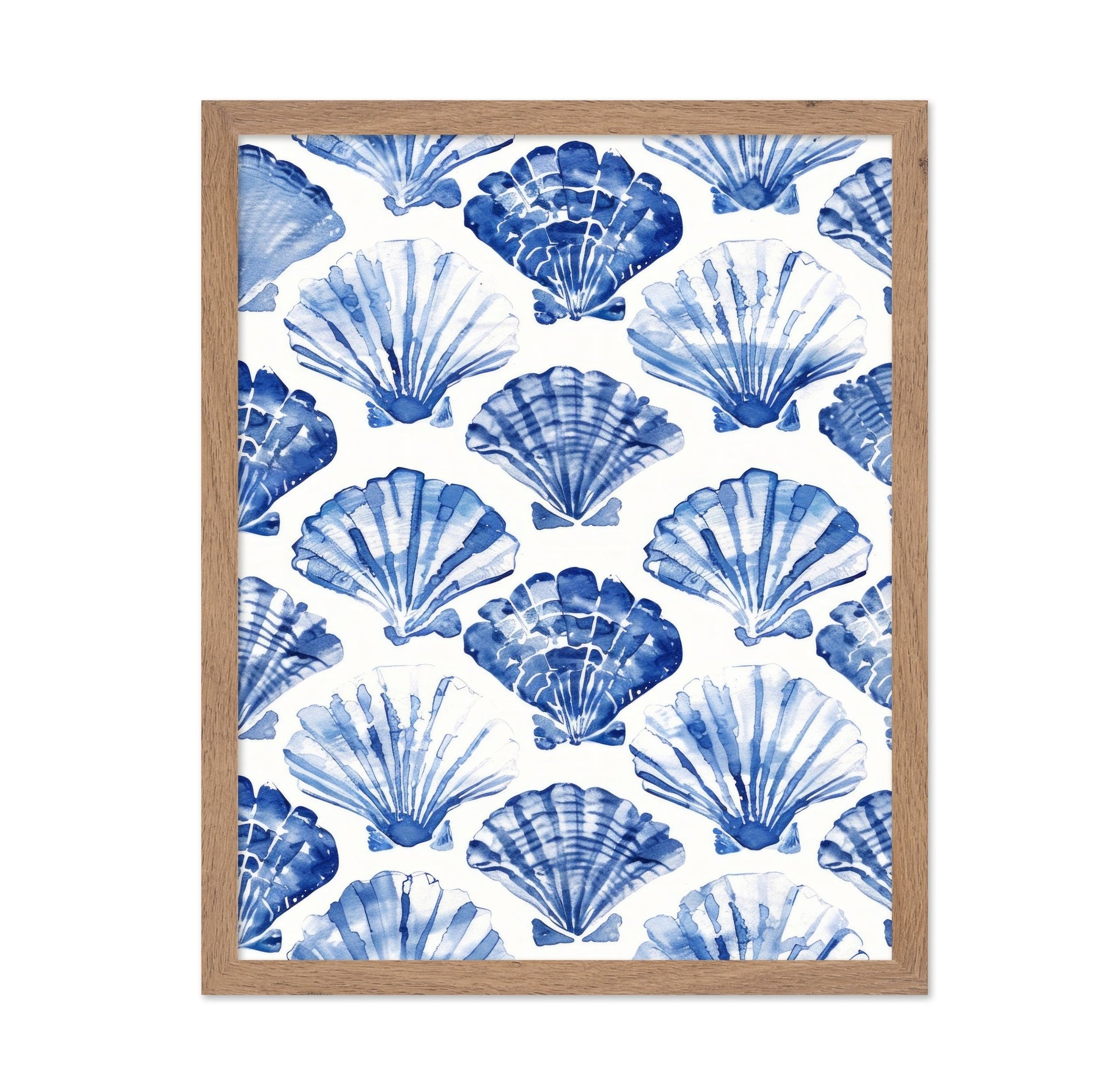 Blue Shell Pattern