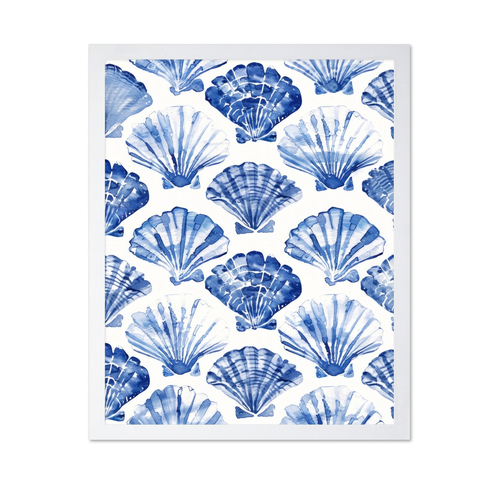 Blue Shell Pattern