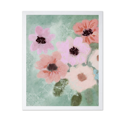 Pastel Bloom Garden No1