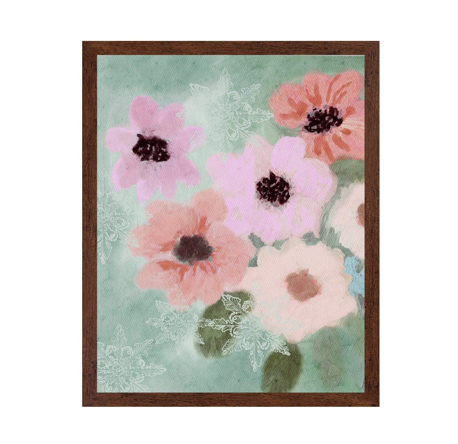 Pastel Bloom Garden No1