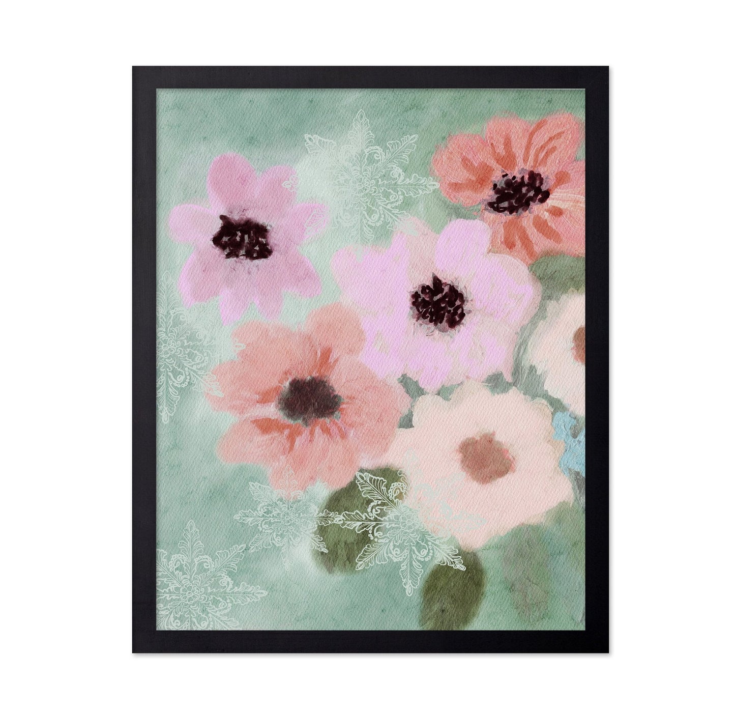 Pastel Bloom Garden No1