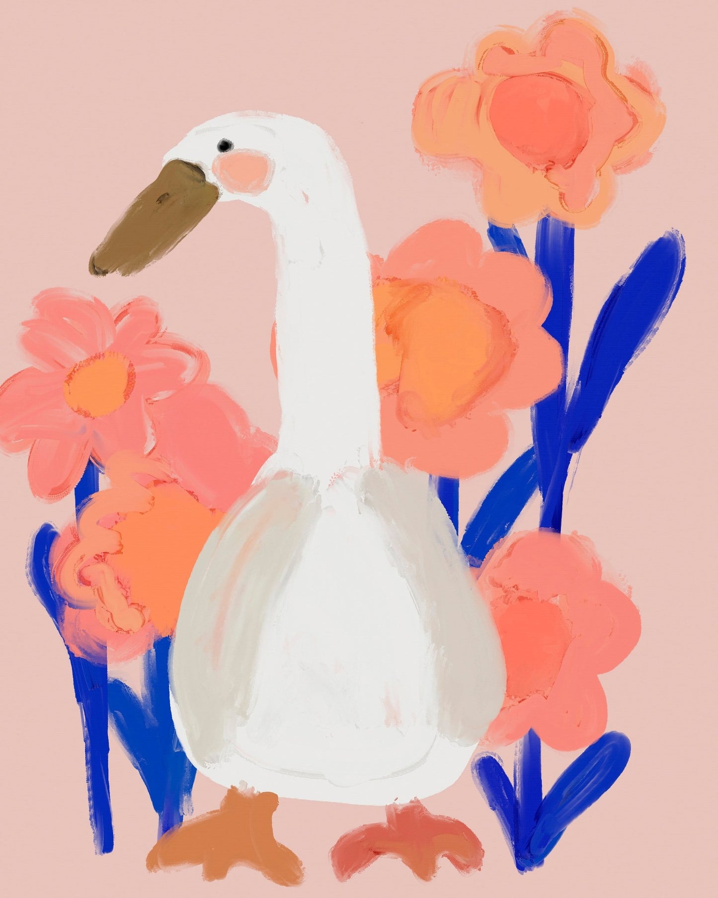 Swan Garden Bloom