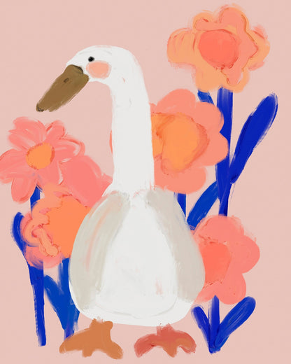 Swan Garden Bloom