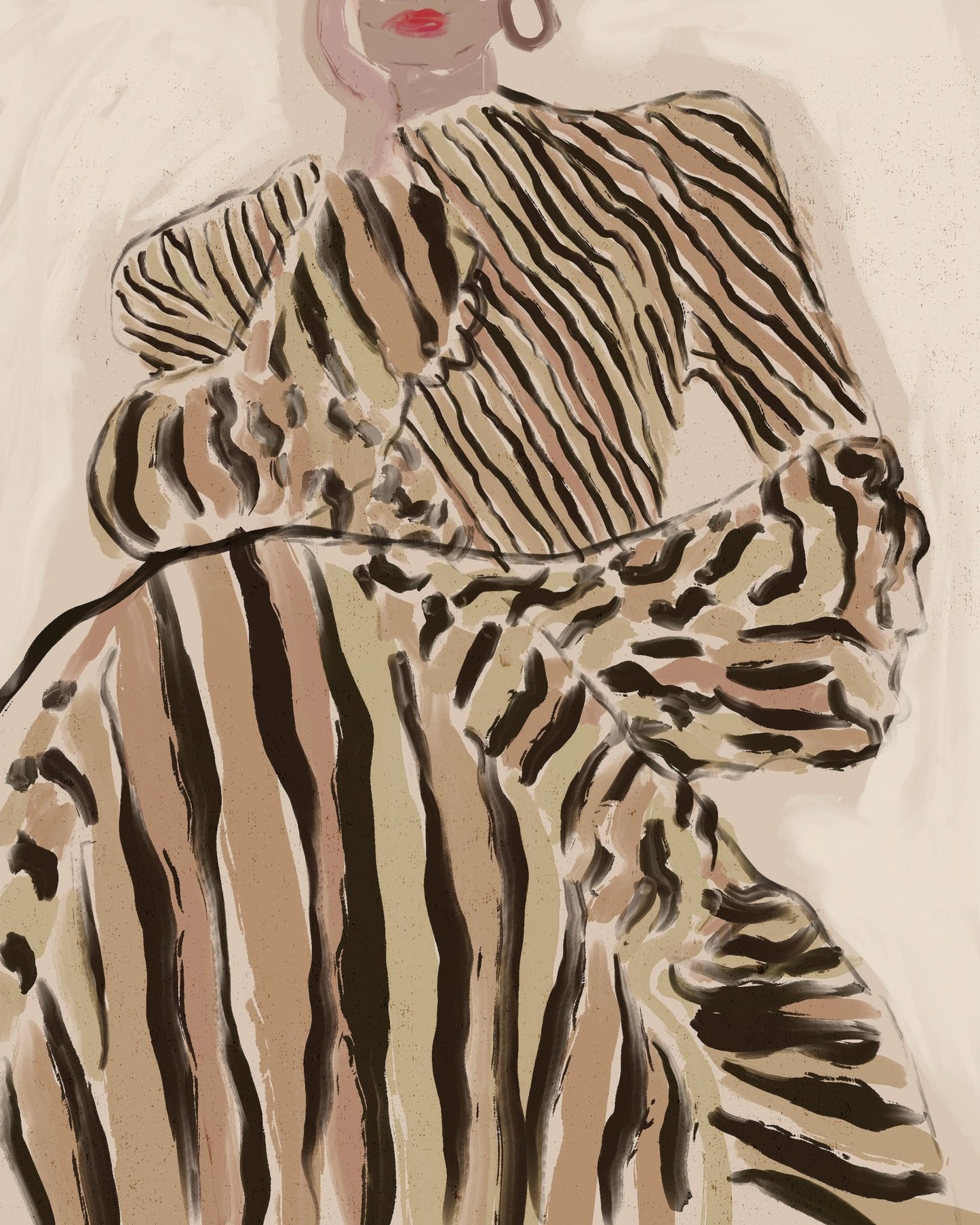 Striped Fashion Muse