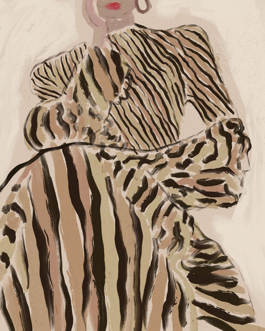 Striped Fashion Muse