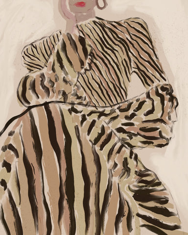 Striped Fashion Muse
