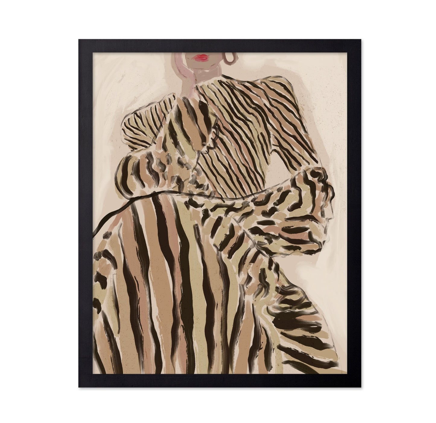 Striped Fashion Muse
