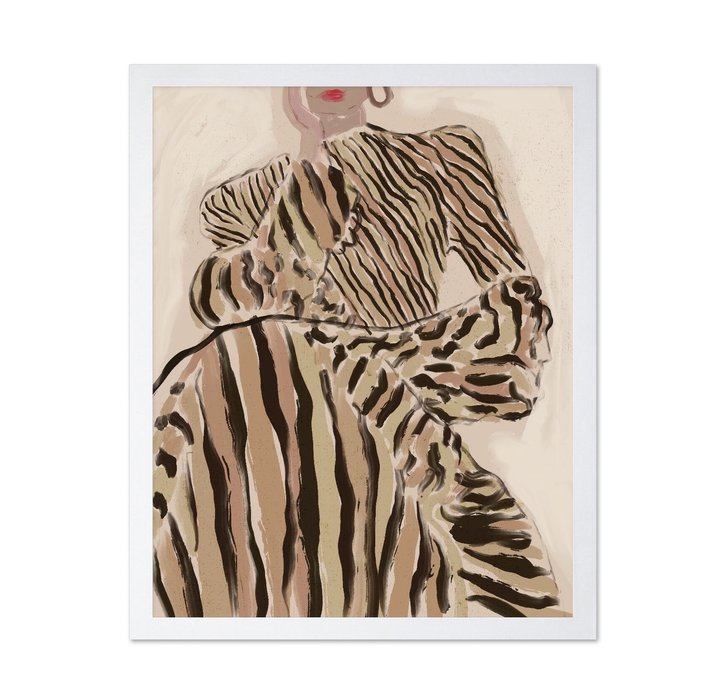 Striped Fashion Muse