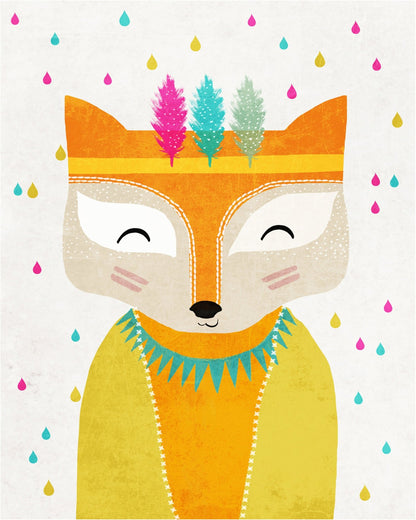 Tribal Fox Spirit