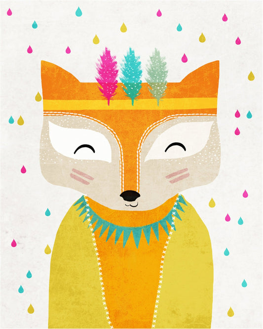Tribal Fox Spirit