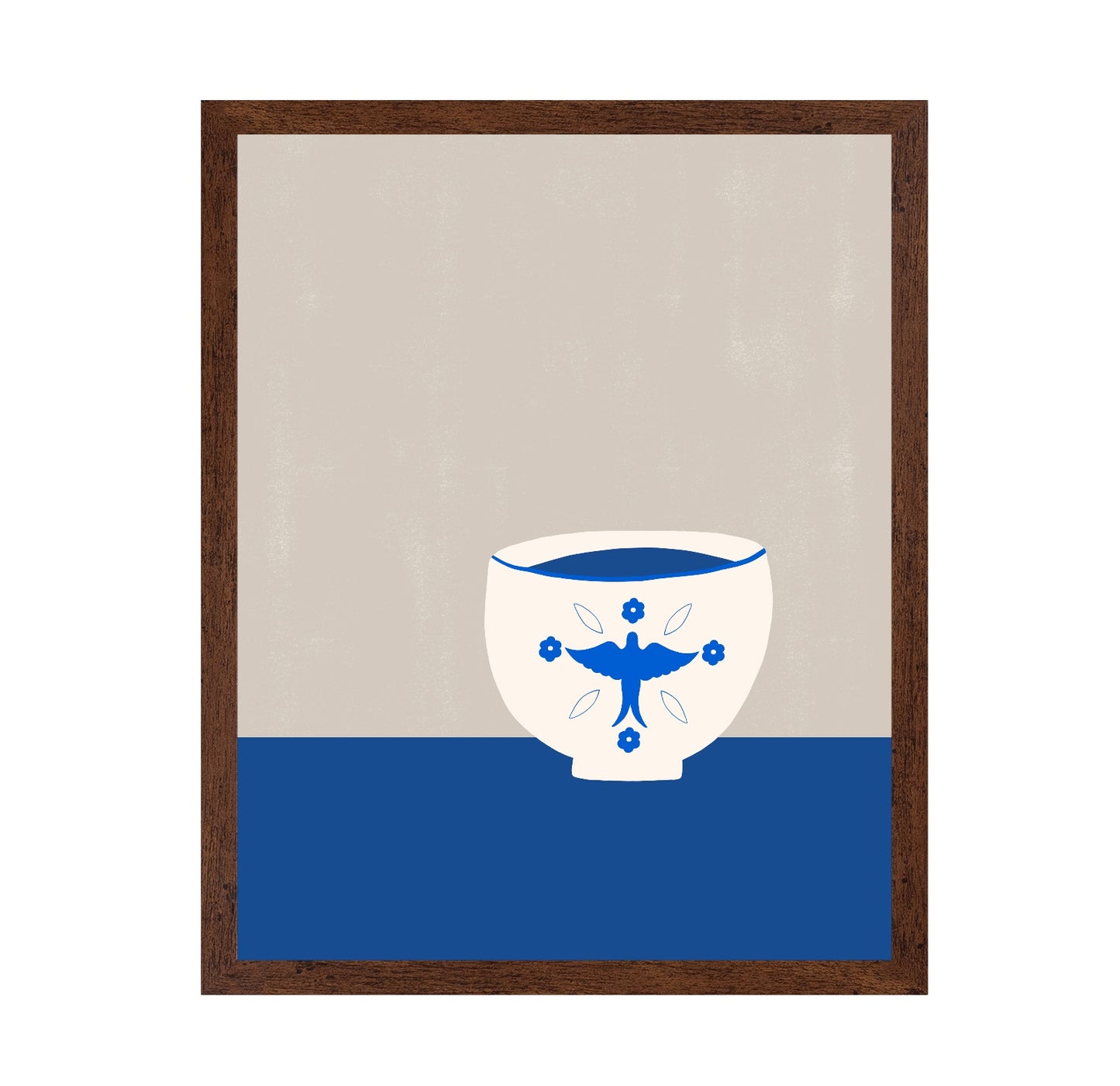 Blue Ceramic Bowl