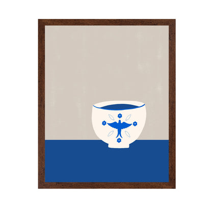 Blue Ceramic Bowl